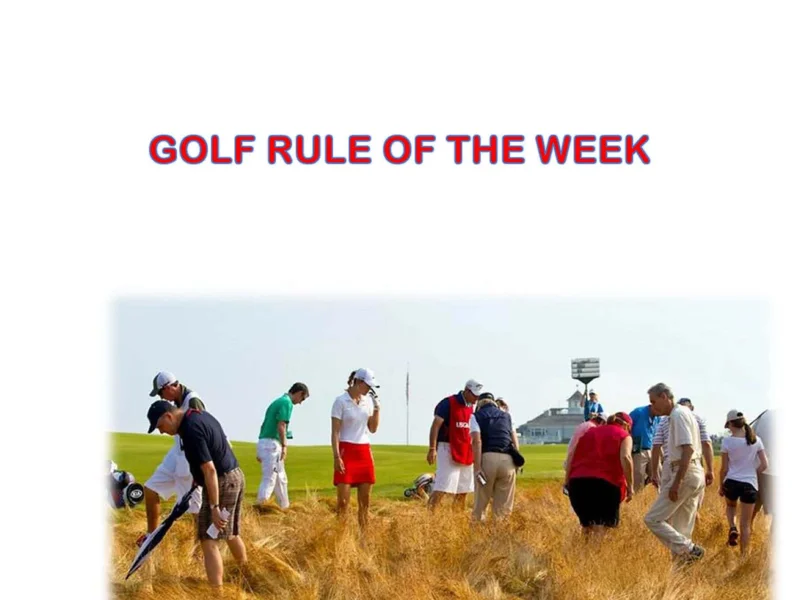 RULE OF THE WEEK