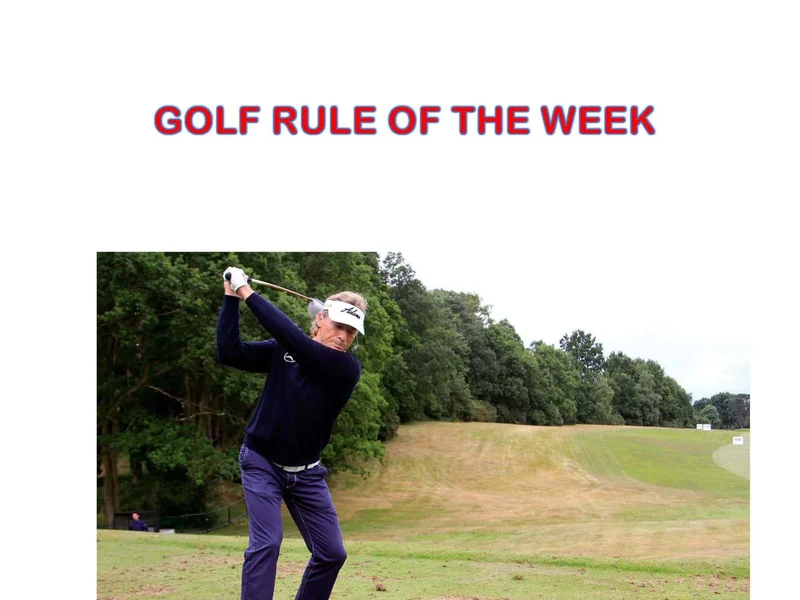 Rule Of The Week