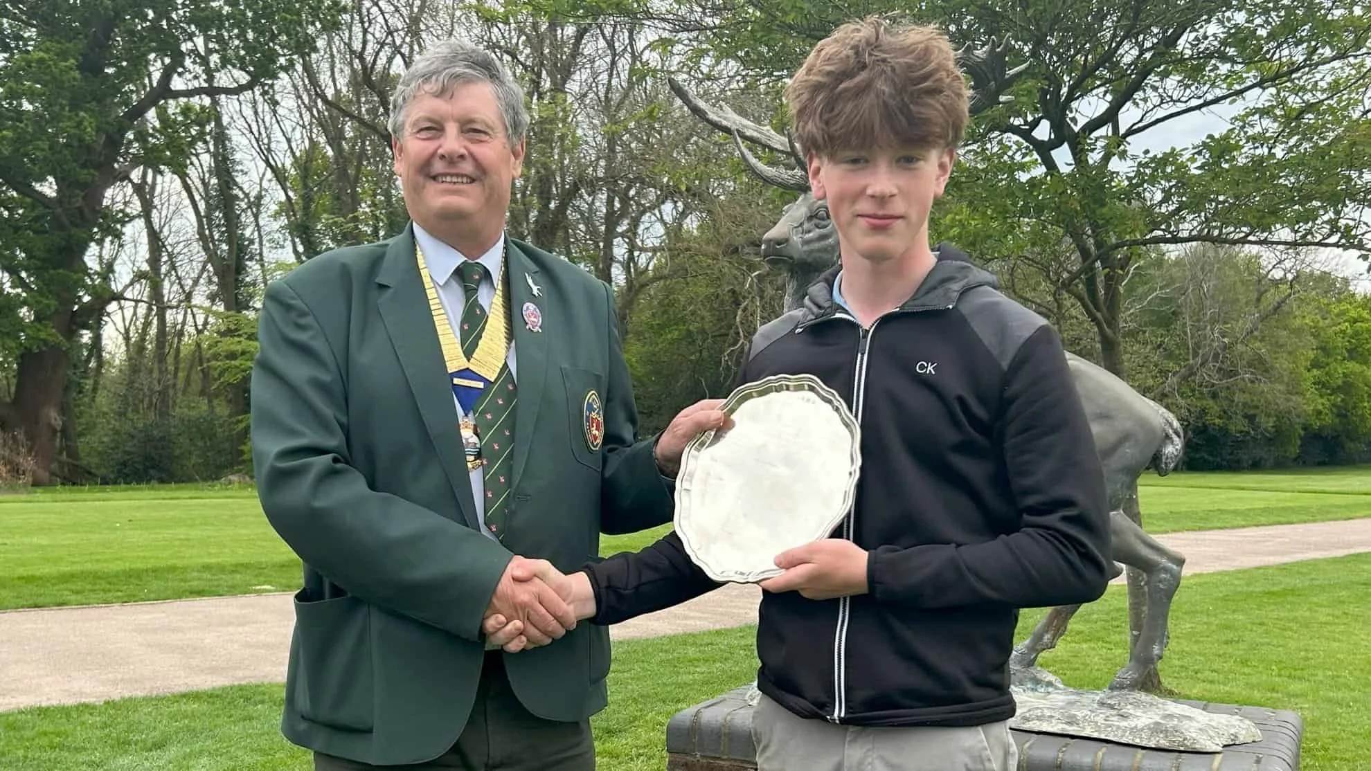 Jamie Jackson of Knebworth GC – Herts Salver winner 2024