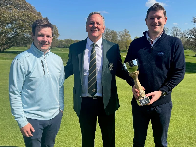 County Fourball Champions 2023 – Stuart Edwards & Dan Baldock of Welwyn Garden City