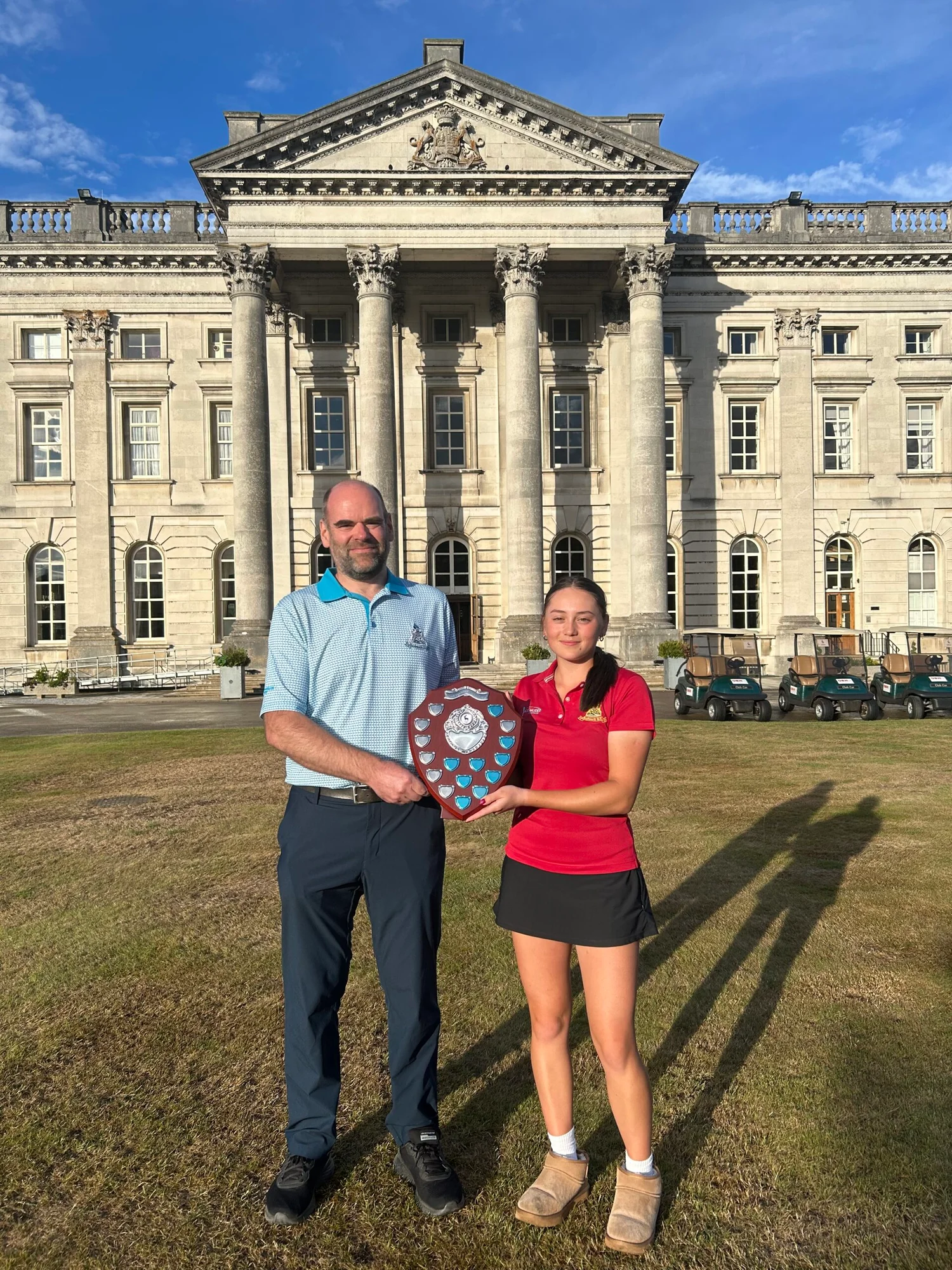 Tala Clarke & Al McCulloch of Knebworth Take Mixed County Foursomes Title
