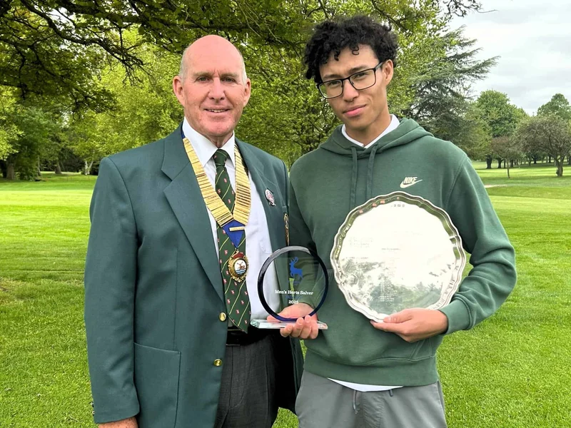 Mens Herts Salver winner 2025 – Ethan Akpan of Letchworth